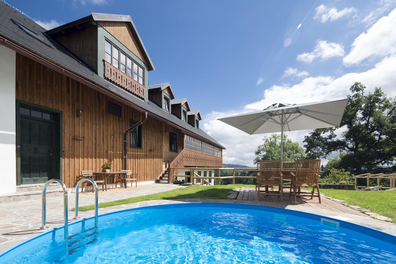 Wellness Hotel Florián České Žleby Stožec Kültér fotó